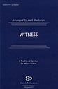 Witness SATB choral sheet music cover